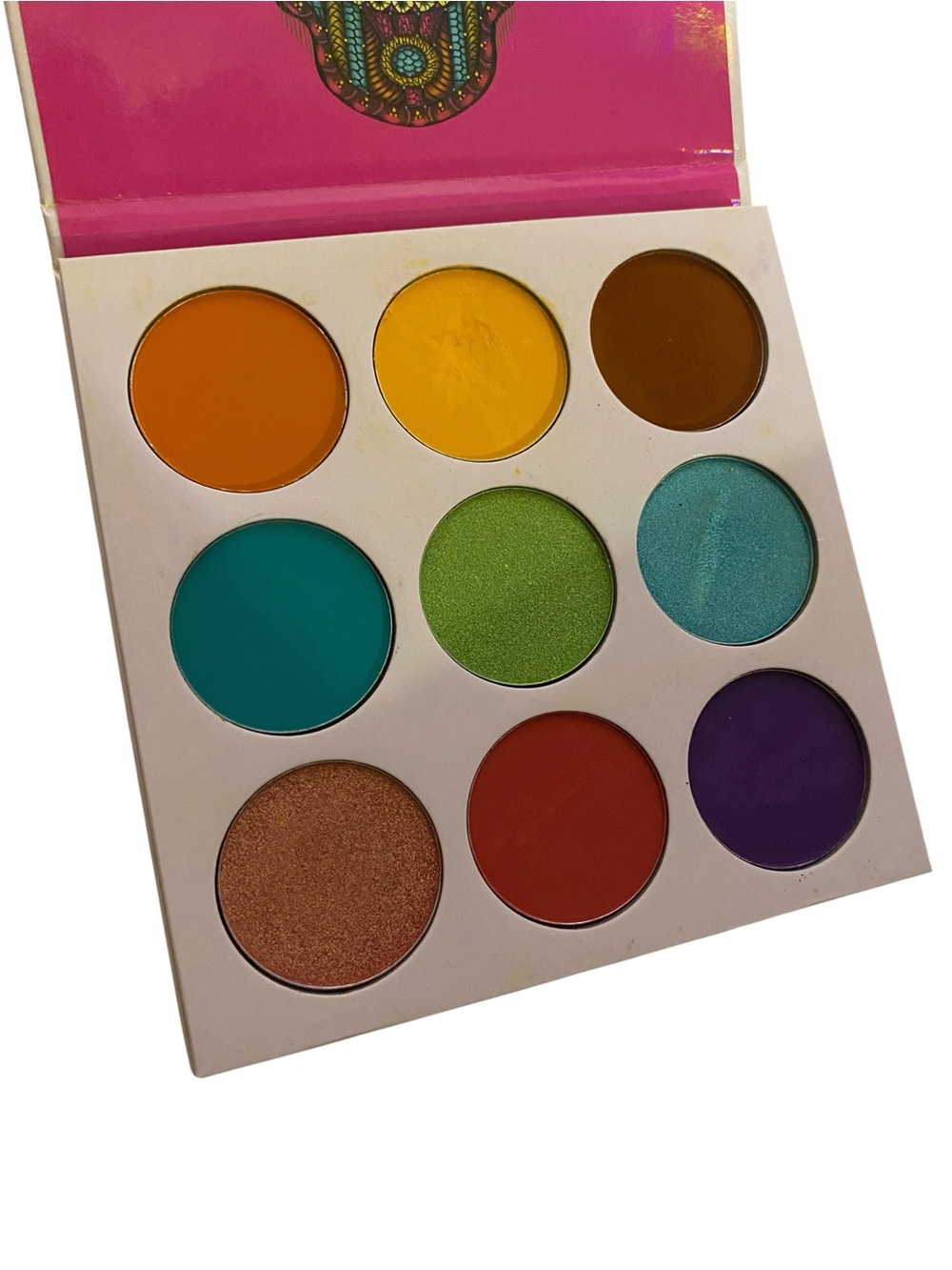 Vibrant THE ZULU BY JUVIA’S 9-Color Eyeshadow Palette - Multi Color - Picture 2 of 4